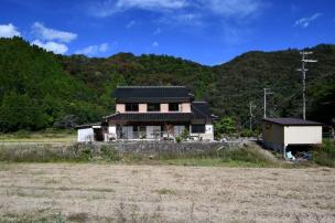 兵庫県養父市大屋町須西　開放感あるロケーションに建つ日本家屋 外観